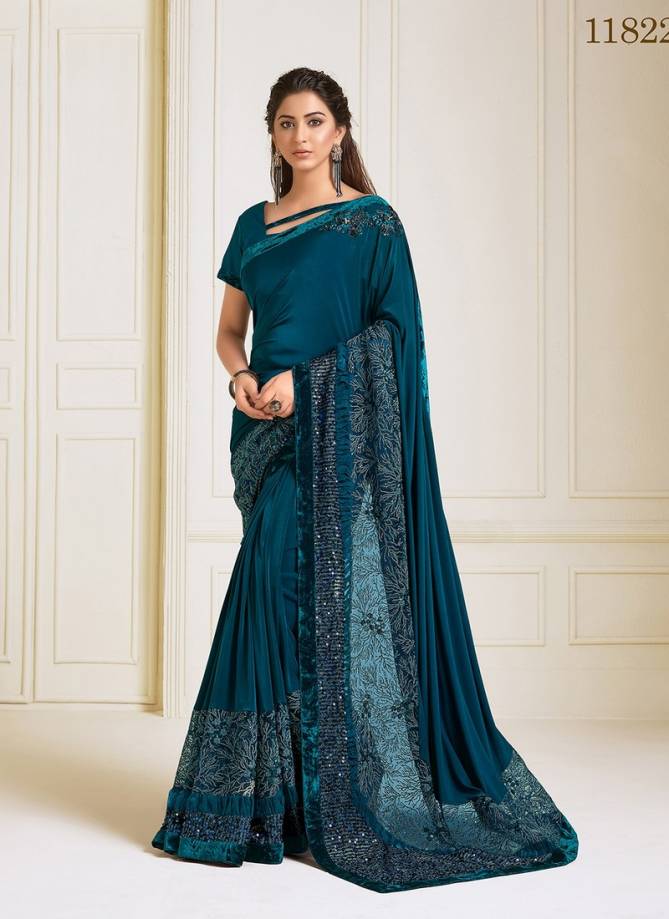 Mahotsav NORITA-TVISHI Latest Fancy Desgner Feavy Party Wear Sequins Embroidery Handwork Butta Heavy saree Collection
